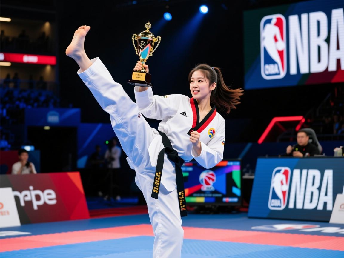 女子跆拳道比赛中黑马夺冠,逆袭惊艳! 第2张
