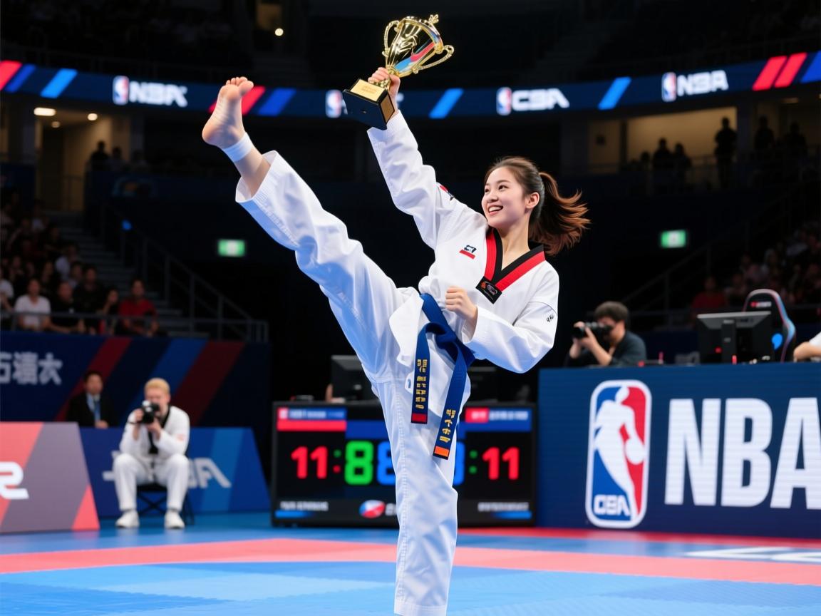 女子跆拳道比赛中黑马夺冠,逆袭惊艳! 第3张