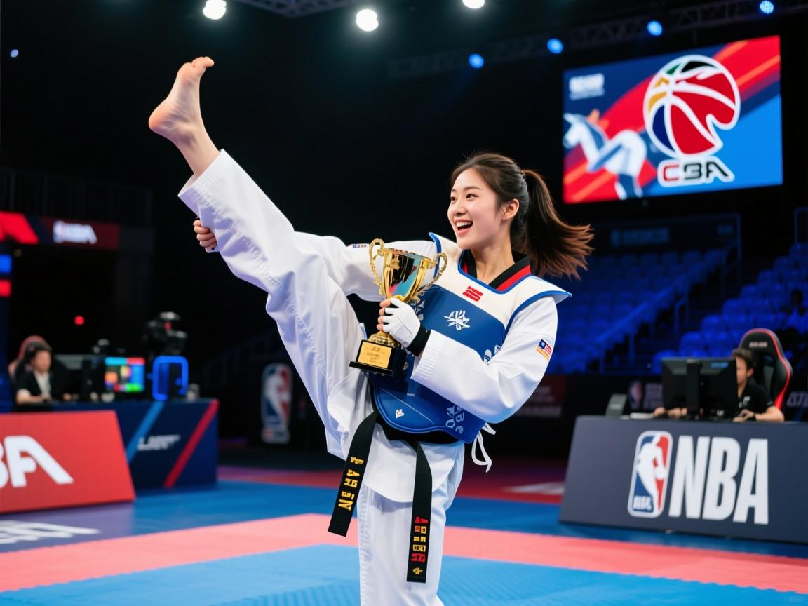 女子跆拳道比赛中黑马夺冠,逆袭惊艳! 第3张