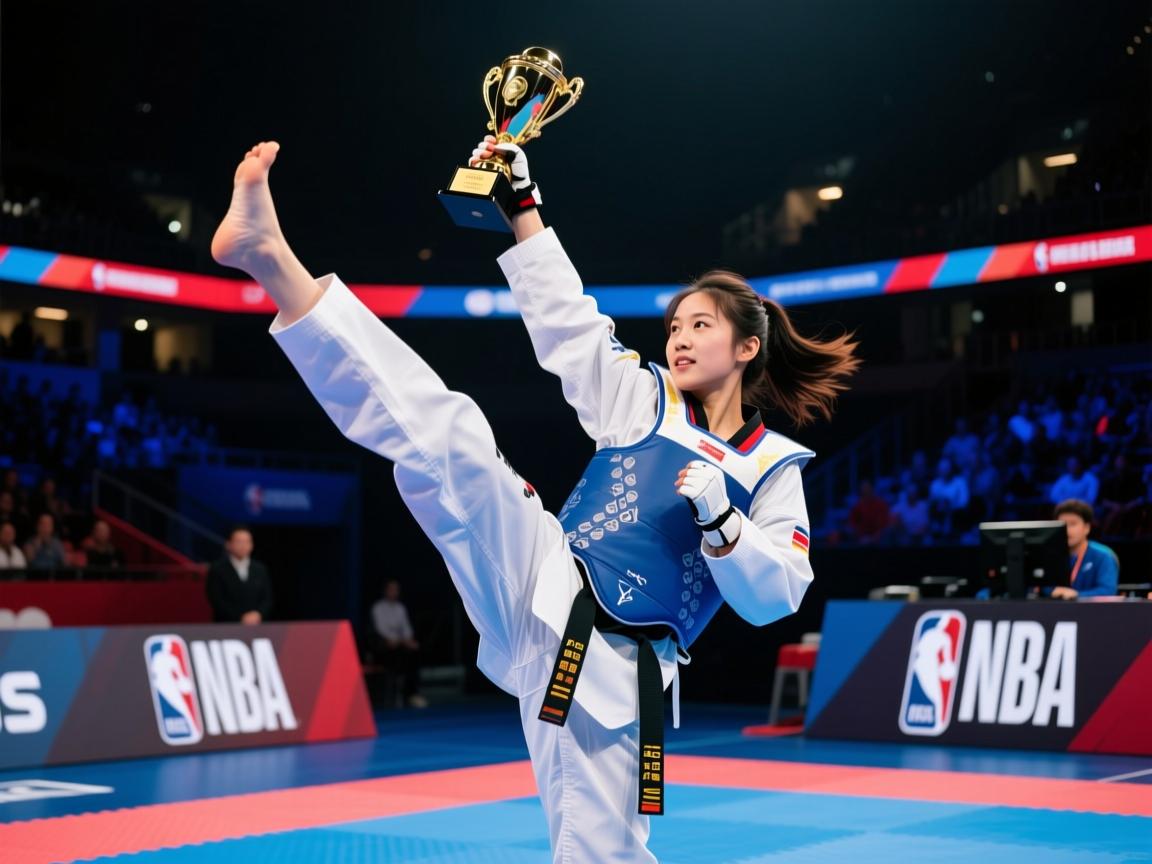女子跆拳道比赛中黑马夺冠,逆袭惊艳! 第2张