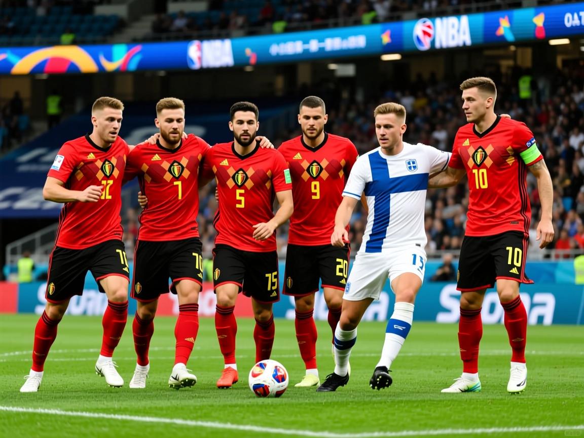 比利时队横扫芬兰,以小组第一晋级欧洲杯 第2张